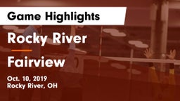 Rocky River   vs Fairview  Game Highlights - Oct. 10, 2019