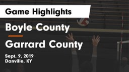 Boyle County  vs Garrard County Game Highlights - Sept. 9, 2019