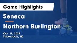 Seneca  vs Northern Burlington  Game Highlights - Oct. 17, 2022