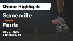 Somerville  vs Ferris Game Highlights - Oct. 27, 2022