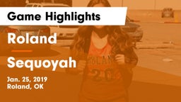 Roland  vs Sequoyah  Game Highlights - Jan. 25, 2019
