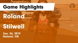 Roland  vs Stilwell  Game Highlights - Jan. 26, 2019