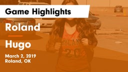 Roland  vs Hugo  Game Highlights - March 2, 2019