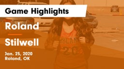 Roland  vs Stilwell  Game Highlights - Jan. 25, 2020
