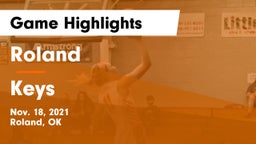 Roland  vs Keys  Game Highlights - Nov. 18, 2021