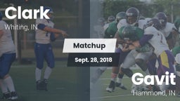 Matchup: Clark  vs. Gavit  2018