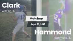 Matchup: Clark  vs. Hammond  2019