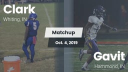 Matchup: Clark  vs. Gavit  2019