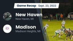 Recap: New Haven  vs. Madison 2022