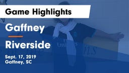 Gaffney  vs Riverside  Game Highlights - Sept. 17, 2019