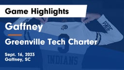 Gaffney  vs Greenville Tech Charter Game Highlights - Sept. 16, 2023