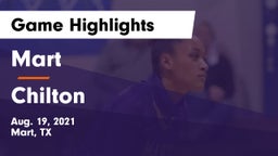 Mart  vs Chilton  Game Highlights - Aug. 19, 2021