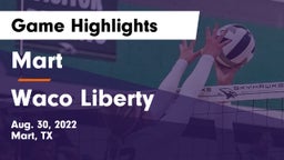 Mart  vs Waco Liberty Game Highlights - Aug. 30, 2022