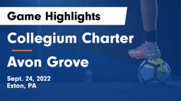 Collegium Charter  vs Avon Grove  Game Highlights - Sept. 24, 2022