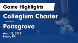 Collegium Charter  vs Pottsgrove  Game Highlights - Aug. 28, 2023