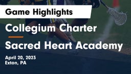 Collegium Charter  vs Sacred Heart Academy Game Highlights - April 20, 2023