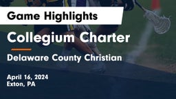 Collegium Charter  vs Delaware County Christian  Game Highlights - April 16, 2024