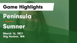 Peninsula  vs Sumner  Game Highlights - March 16, 2021