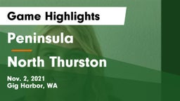 Peninsula  vs North Thurston Game Highlights - Nov. 2, 2021