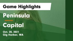 Peninsula  vs Capital Game Highlights - Oct. 28, 2021