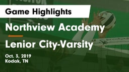 Northview Academy vs Lenior City-Varsity Game Highlights - Oct. 3, 2019