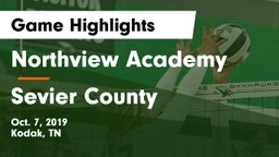 Northview Academy vs Sevier County  Game Highlights - Oct. 7, 2019