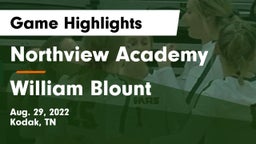 Northview Academy vs William Blount Game Highlights - Aug. 29, 2022