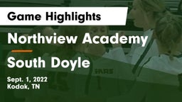 Northview Academy vs South Doyle Game Highlights - Sept. 1, 2022