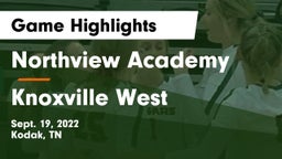 Northview Academy vs Knoxville West  Game Highlights - Sept. 19, 2022