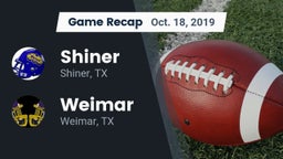 Recap: Shiner  vs. Weimar  2019