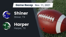 Recap: Shiner  vs. Harper  2021