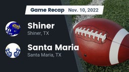 Recap: Shiner  vs. Santa Maria  2022