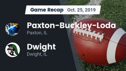 Recap: Paxton-Buckley-Loda  vs. Dwight  2019