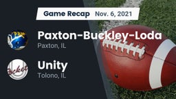 Recap: Paxton-Buckley-Loda  vs. Unity  2021