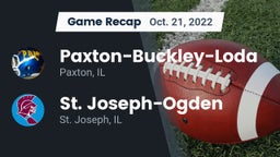 Recap: Paxton-Buckley-Loda  vs. St. Joseph-Ogden  2022