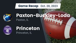 Recap: Paxton-Buckley-Loda  vs. Princeton  2023