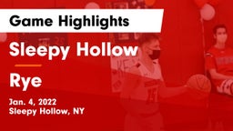 Sleepy Hollow  vs Rye  Game Highlights - Jan. 4, 2022