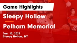 Sleepy Hollow  vs Pelham Memorial  Game Highlights - Jan. 10, 2022