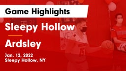 Sleepy Hollow  vs Ardsley  Game Highlights - Jan. 12, 2022
