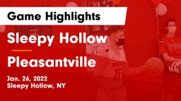 Sleepy Hollow  vs Pleasantville  Game Highlights - Jan. 26, 2022