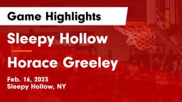 Sleepy Hollow  vs Horace Greeley  Game Highlights - Feb. 16, 2023