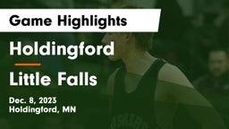 Holdingford  vs Little Falls  Game Highlights - Dec. 8, 2023