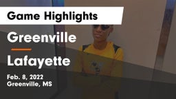Greenville  vs Lafayette  Game Highlights - Feb. 8, 2022