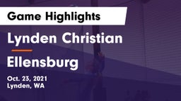 Lynden Christian  vs Ellensburg  Game Highlights - Oct. 23, 2021