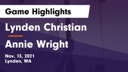 Lynden Christian  vs Annie Wright Game Highlights - Nov. 13, 2021