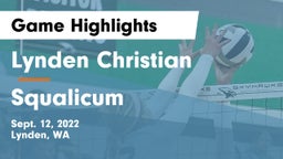 Lynden Christian  vs Squalicum  Game Highlights - Sept. 12, 2022