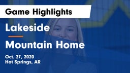 Lakeside  vs Mountain Home  Game Highlights - Oct. 27, 2020
