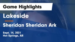 Lakeside  vs Sheridan  Sheridan Ark Game Highlights - Sept. 14, 2021