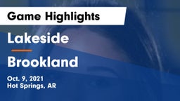 Lakeside  vs Brookland Game Highlights - Oct. 9, 2021