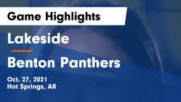 Lakeside  vs Benton Panthers Game Highlights - Oct. 27, 2021